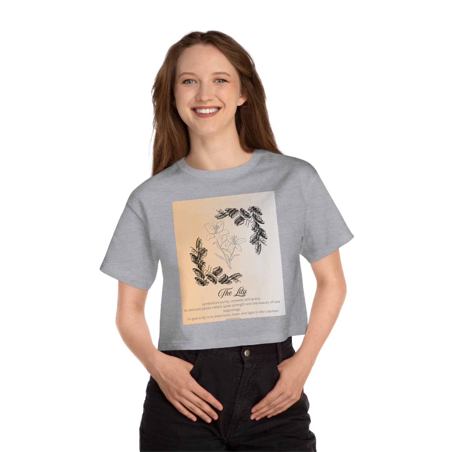 The Lily Cropped T-Shirt