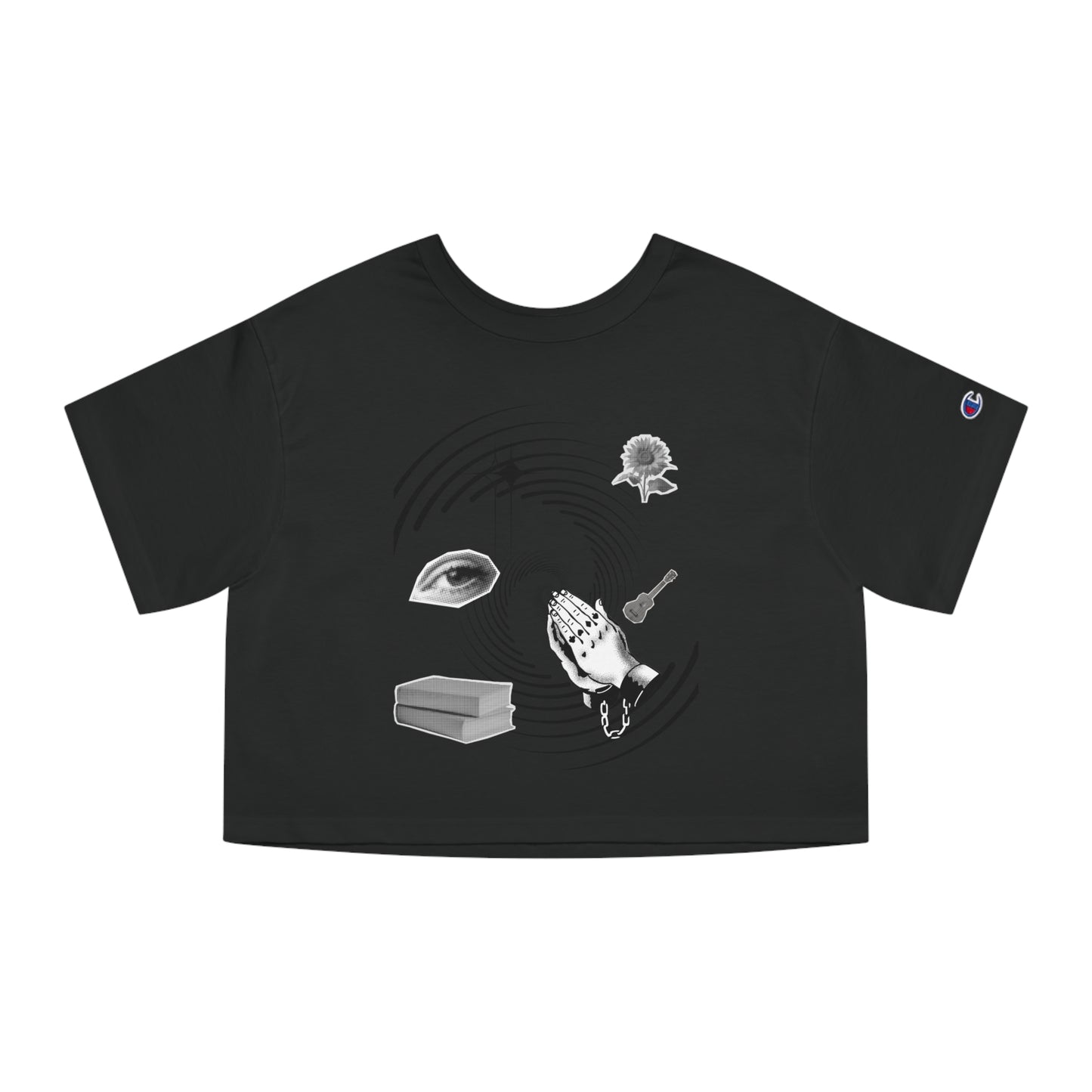 SJC's Spiral Cropped T-Shirt