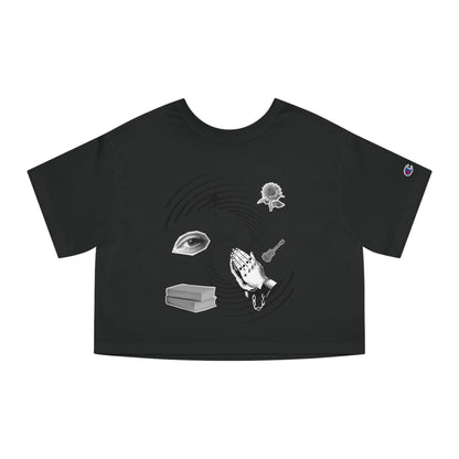 SJC's Spiral Cropped T-Shirt