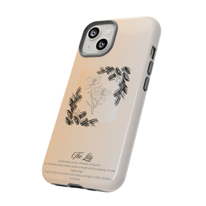 The Flower Collection Phone Case - Lily