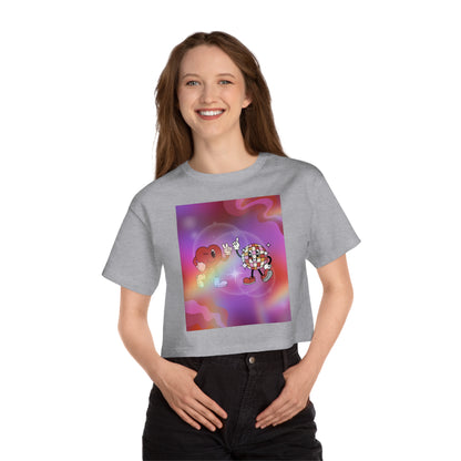 Disco Love Cropped T-Shirt