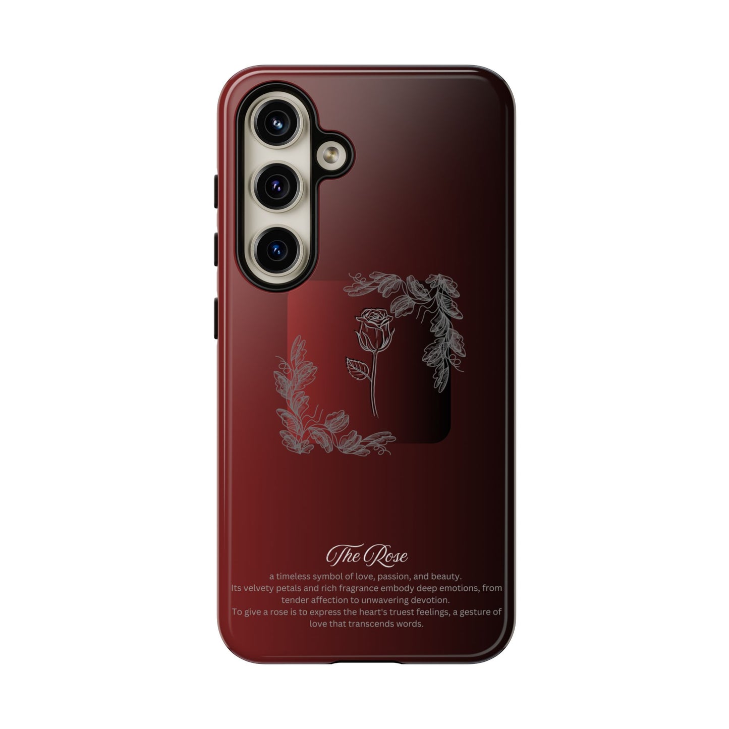 The Flower Collection Phone Case - Rose