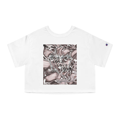 3000s Love Cropped T-Shirt