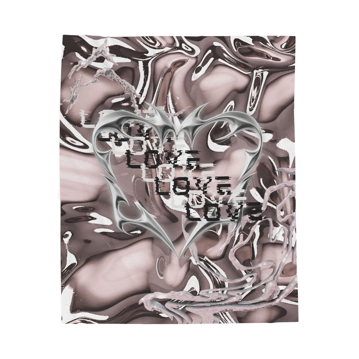 3000s Love Velveteen Blanket