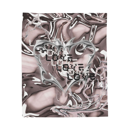 3000s Love Velveteen Blanket