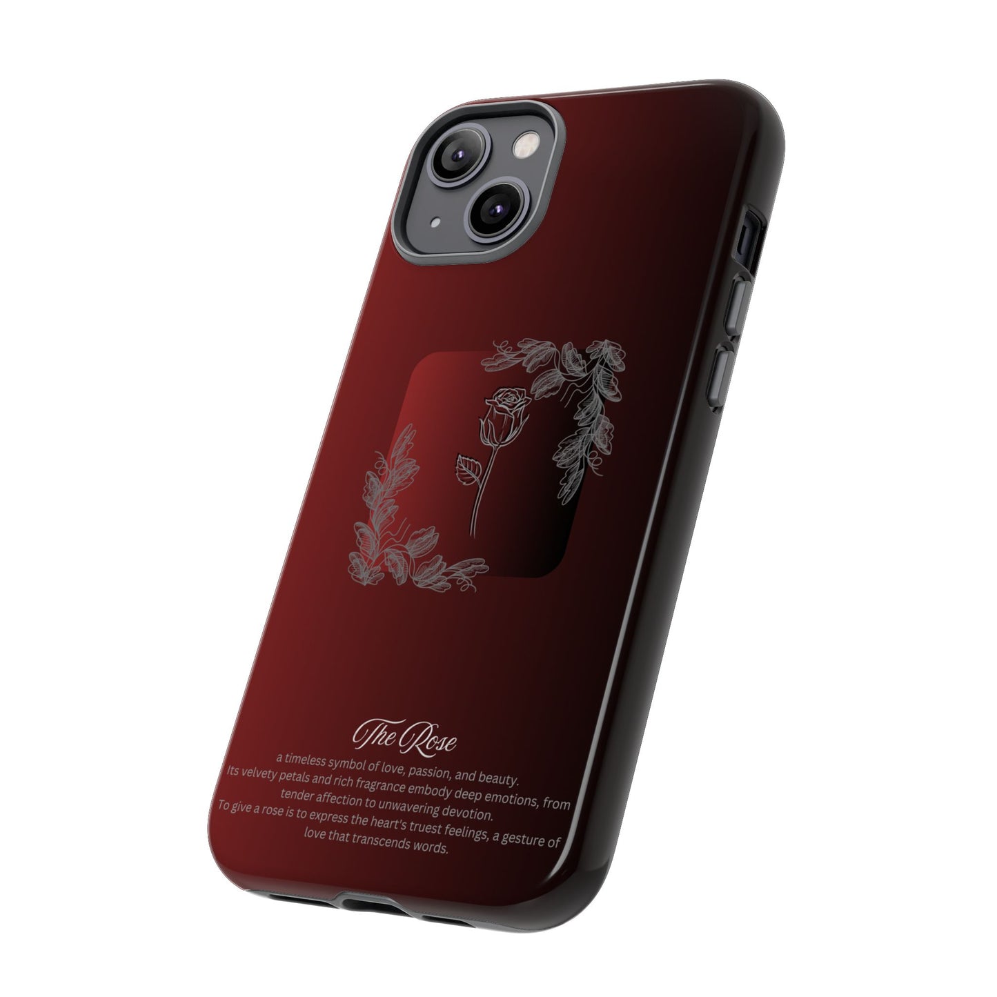 The Flower Collection Phone Case - Rose