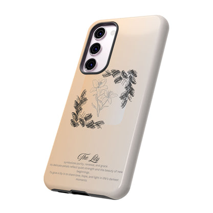 The Flower Collection Phone Case - Lily