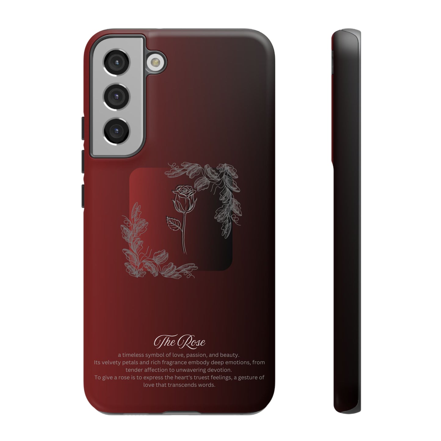 The Flower Collection Phone Case - Rose