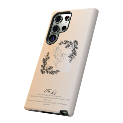 The Flower Collection Phone Case - Lily