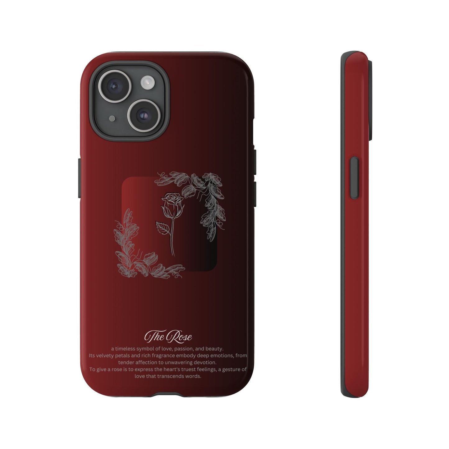 The Flower Collection Phone Case - Rose
