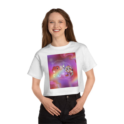 Disco Love Cropped T-Shirt