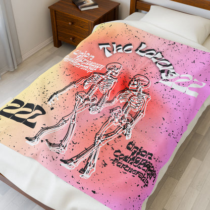 The Lovers Velveteen Blanket