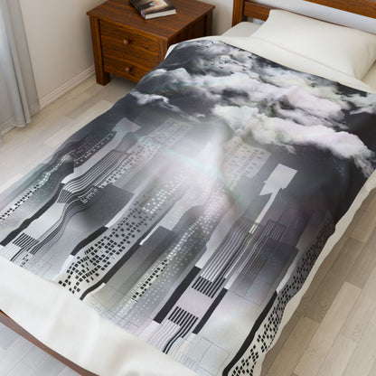 Skyline Velveteen Blanket