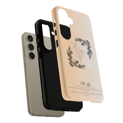 The Flower Collection Phone Case - Lily