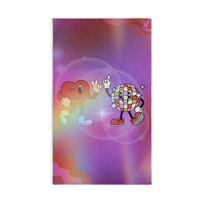 Disco Love Hand Towel