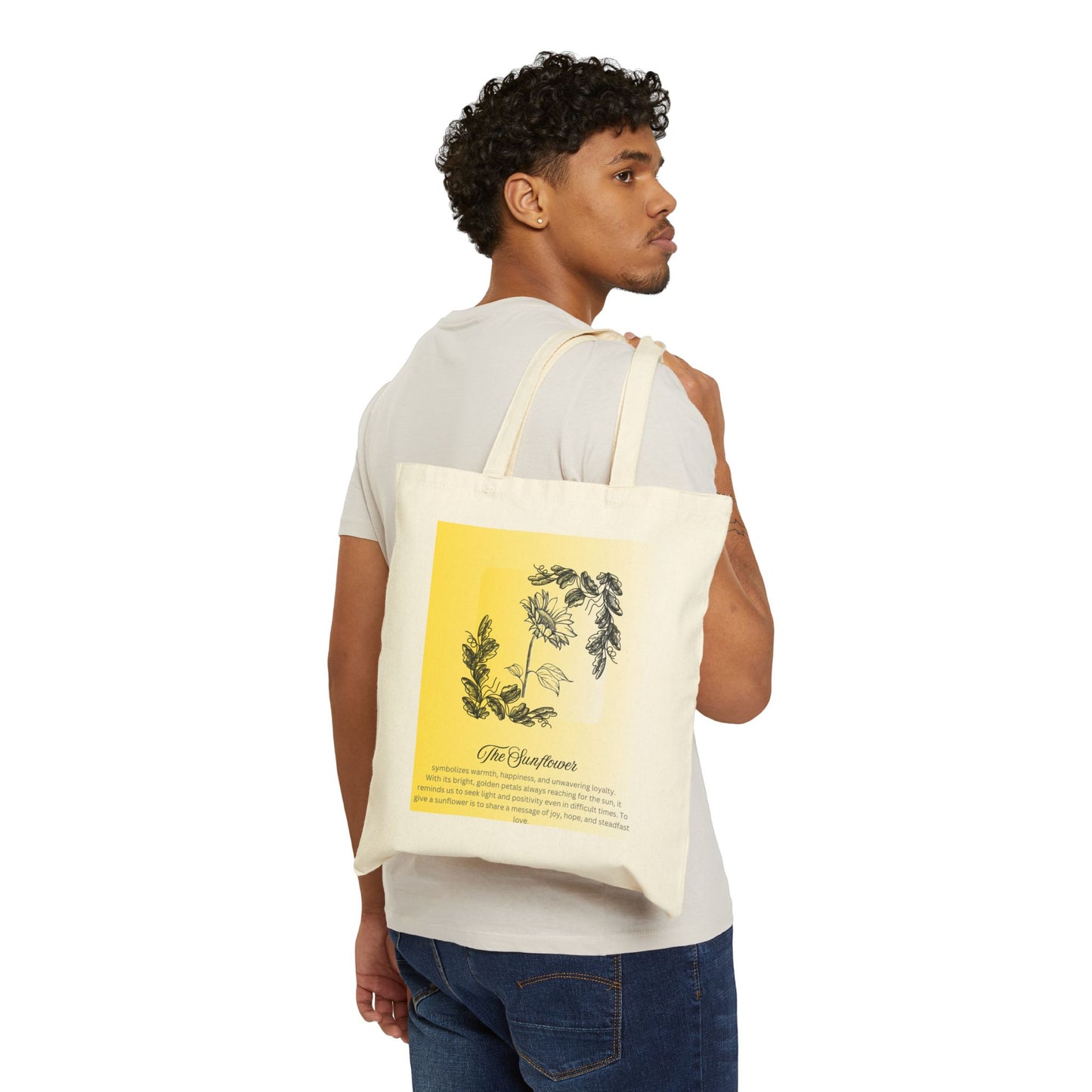 The Flower Collection Tote Bag - Sunflower