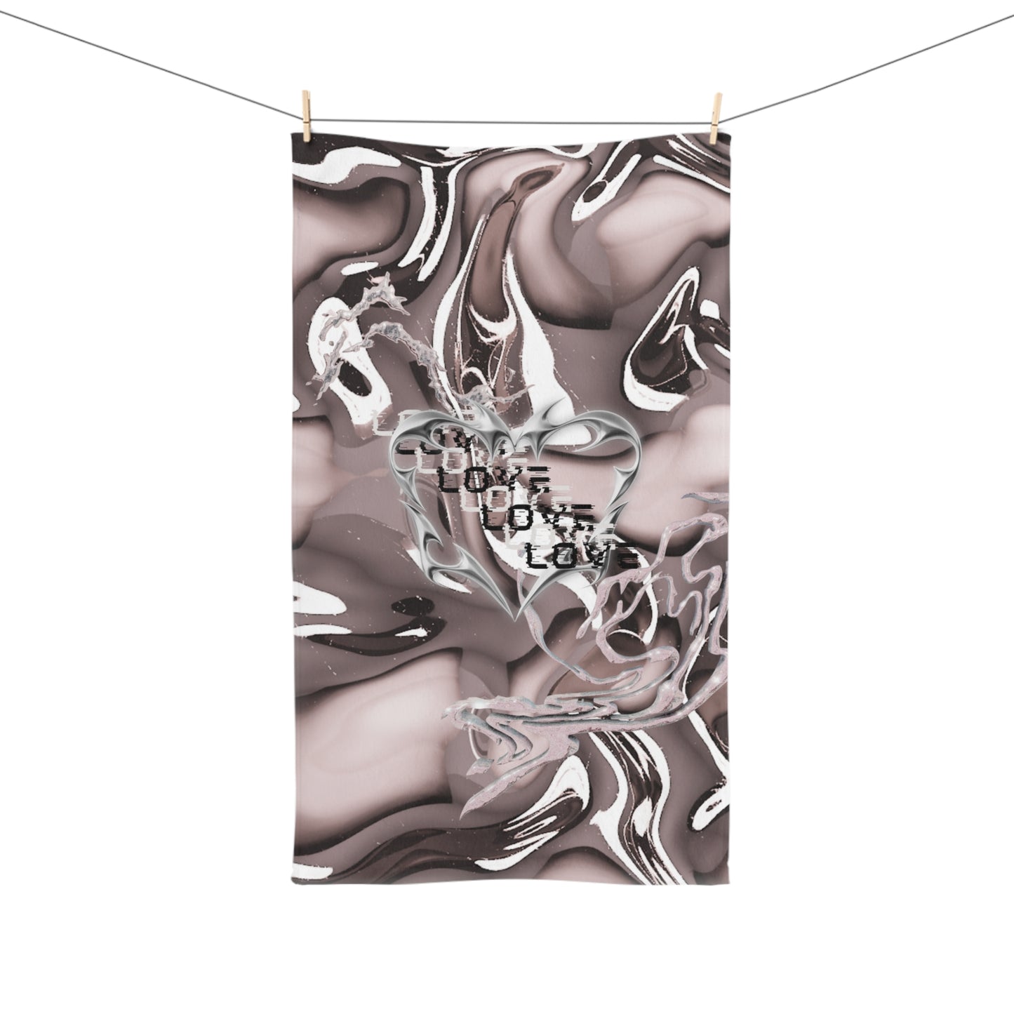 3000s Love Hand Towel