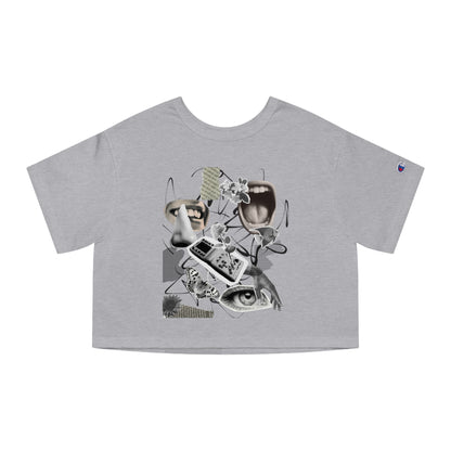 SJC's Scattered Cropped T-Shirt