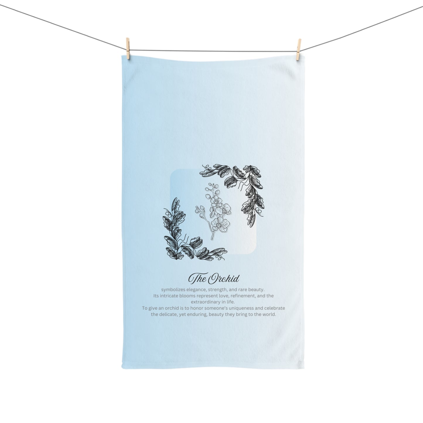 The Orchid Hand Towel
