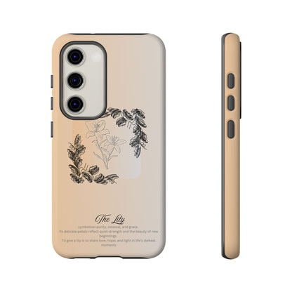 The Flower Collection Phone Case - Lily