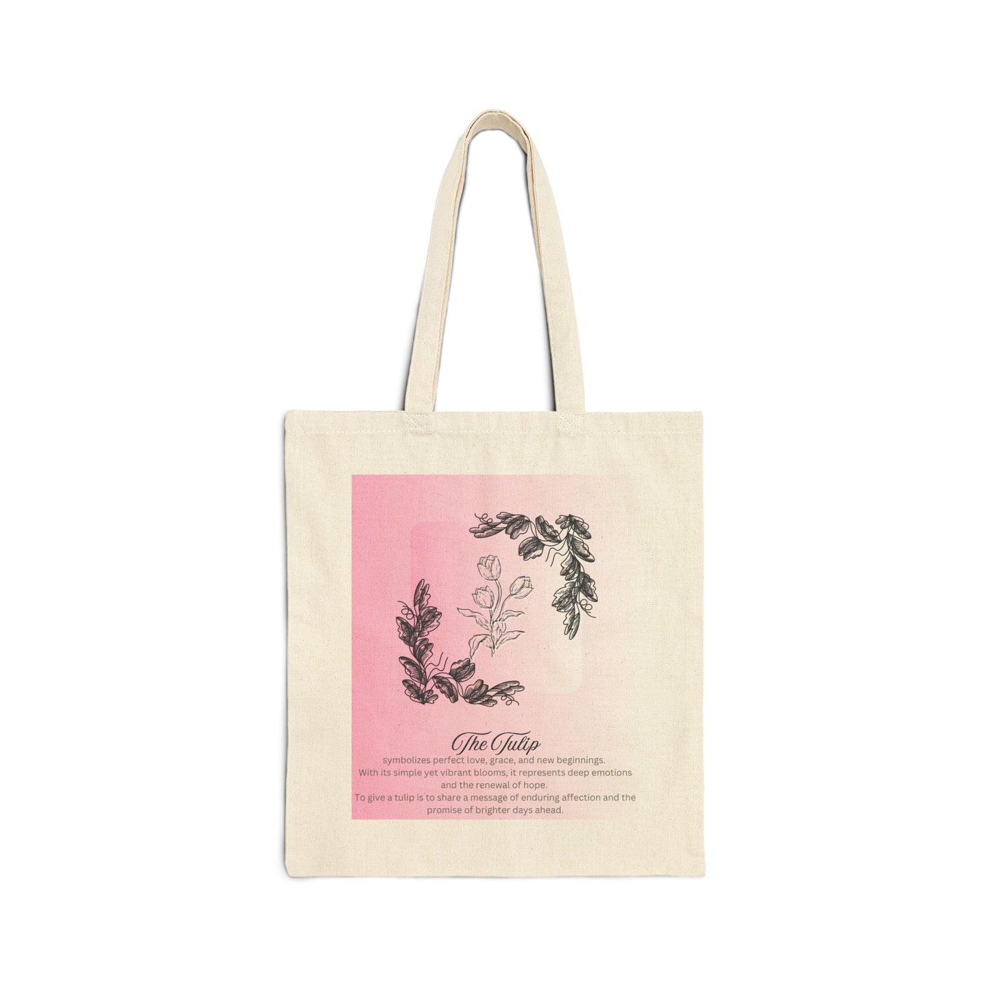 The Flower Collection Tote Bag - Tulip