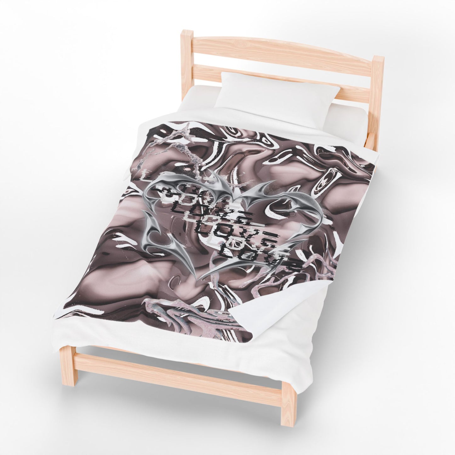 3000s Love Velveteen Blanket