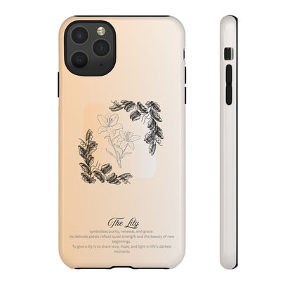 The Flower Collection Phone Case - Lily