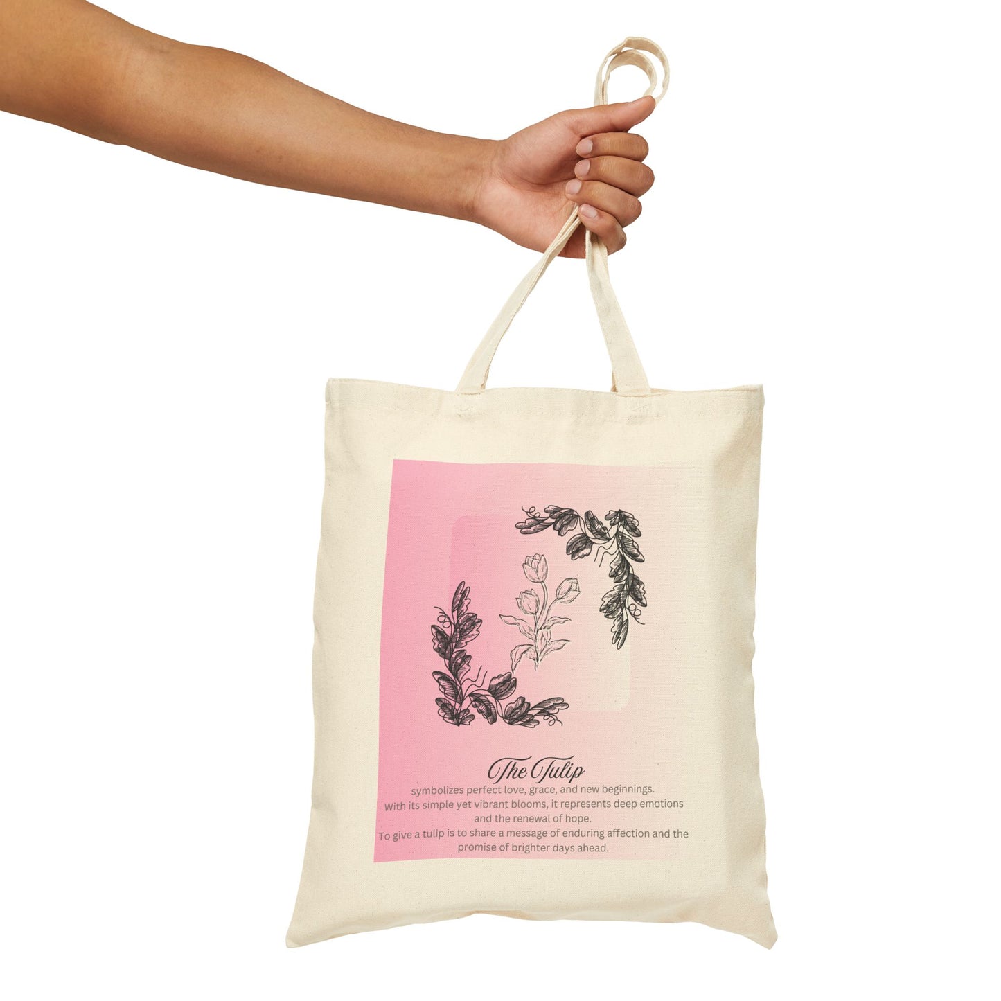 The Flower Collection Tote Bag - Tulip