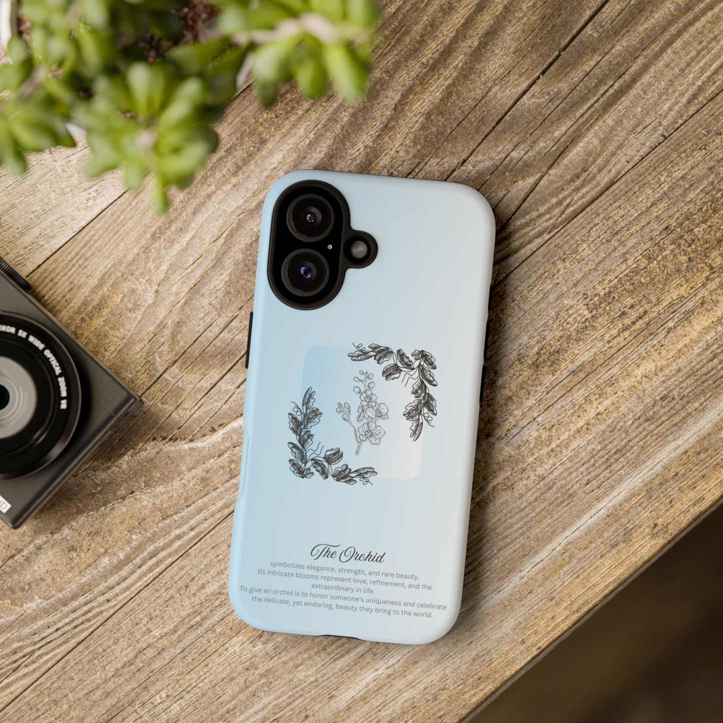 The Flower Collection Phone Case - Orchid