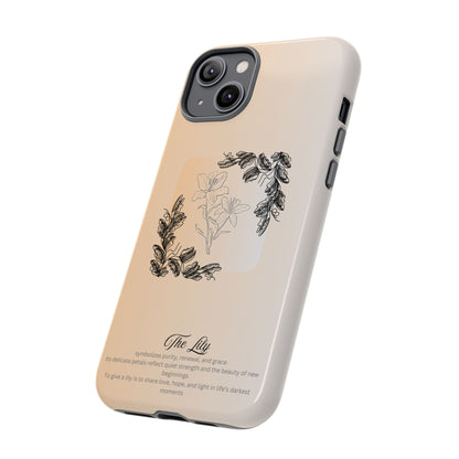 The Flower Collection Phone Case - Lily