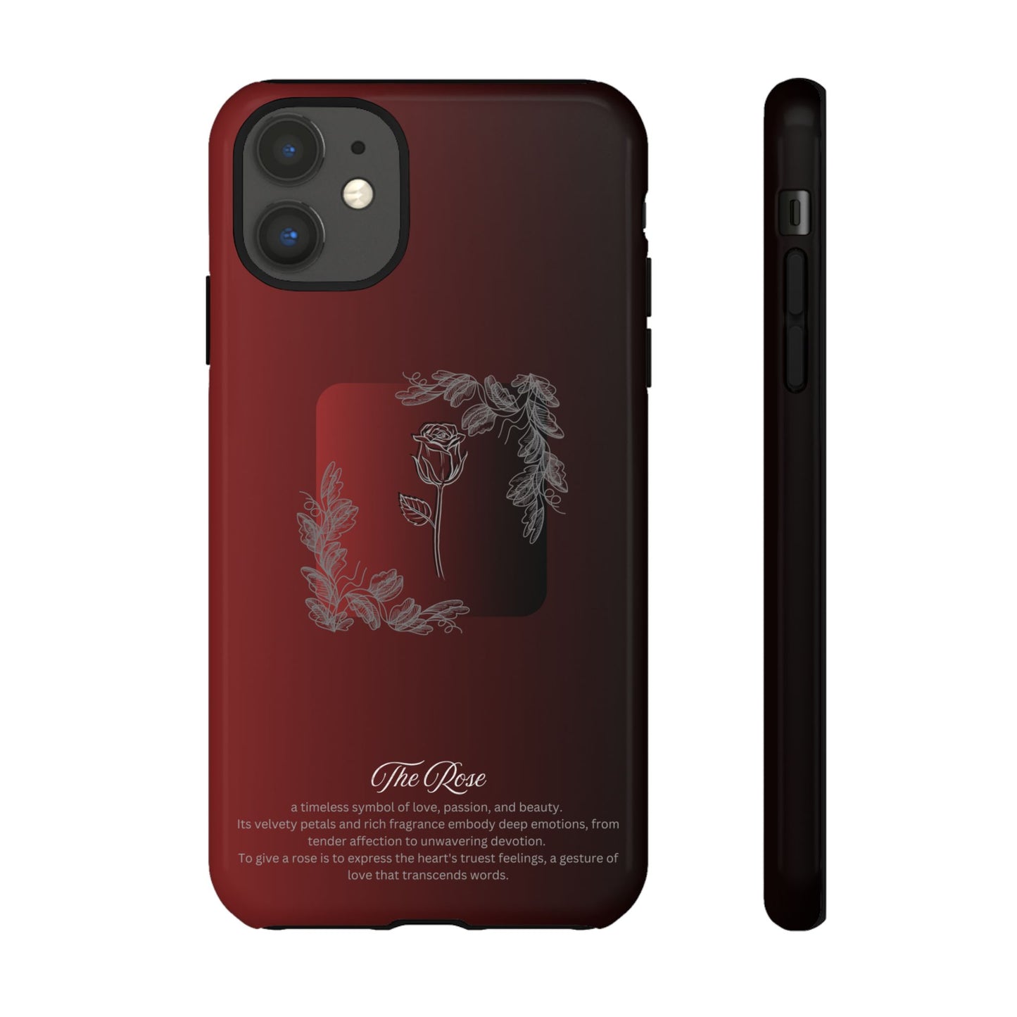 The Flower Collection Phone Case - Rose