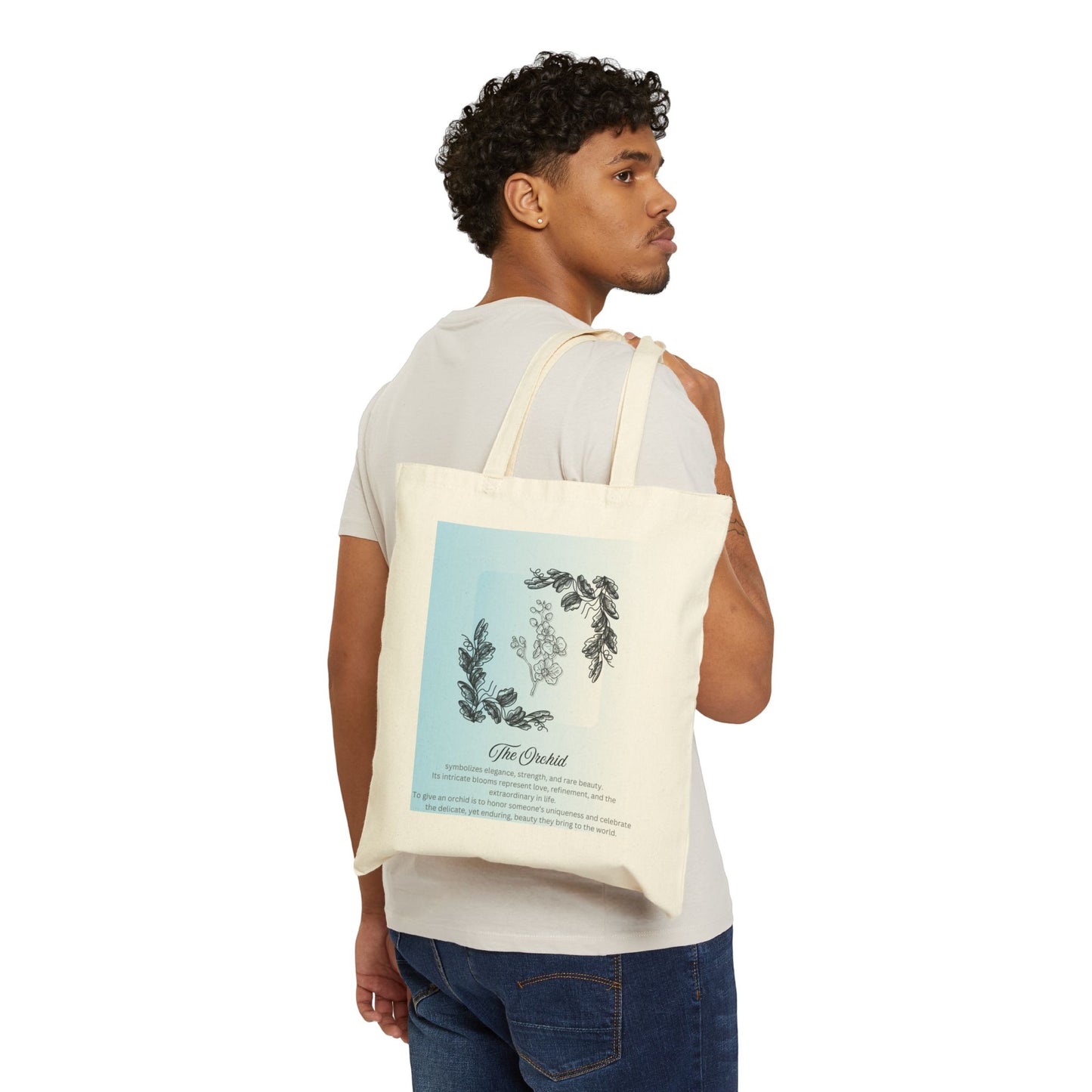 The Flower Collection Tote Bag - Orchid