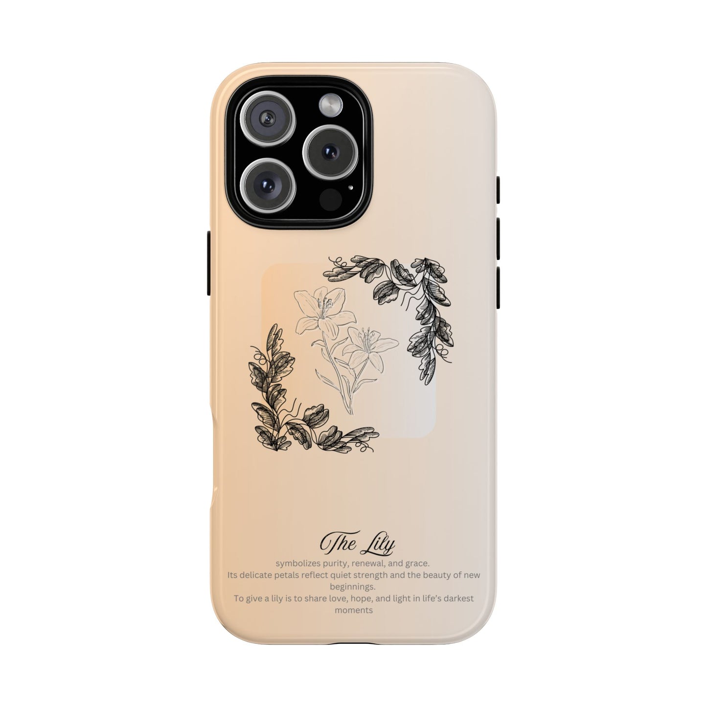 The Flower Collection Phone Case - Lily