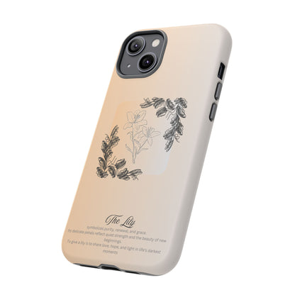 The Flower Collection Phone Case - Lily